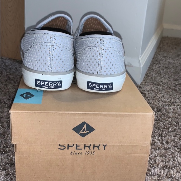 Seaside sperry leather gray loafers - Picture 4 of 4